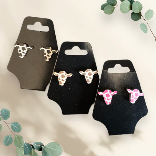 Cow Earrings