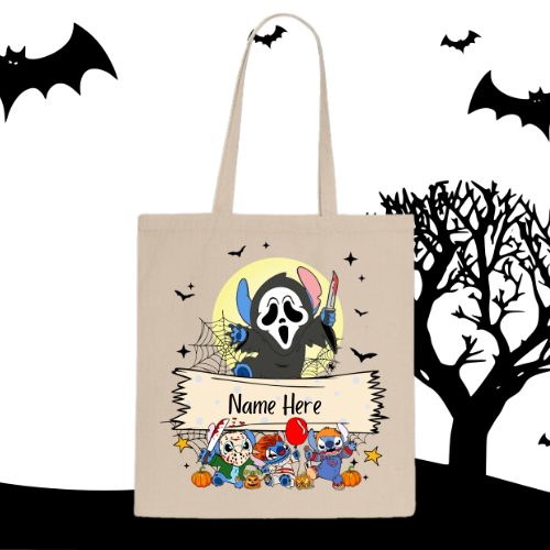 Stitch Ghost Face Candy Bag